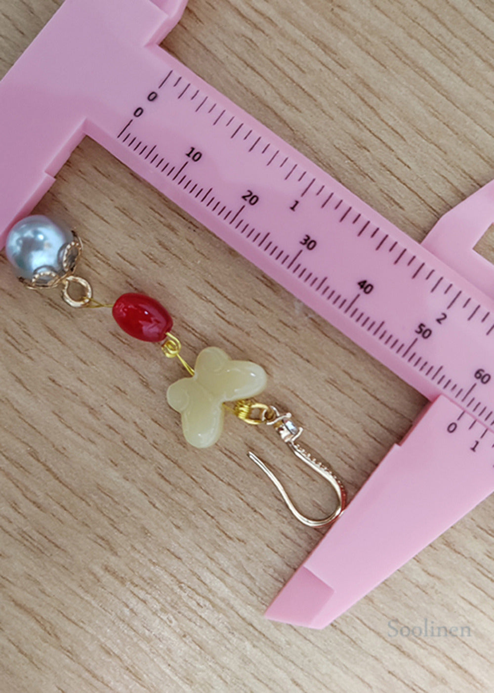 Stylish Yellow Butterfly Beeswax Fine Pearl Zircon Drop Earrings