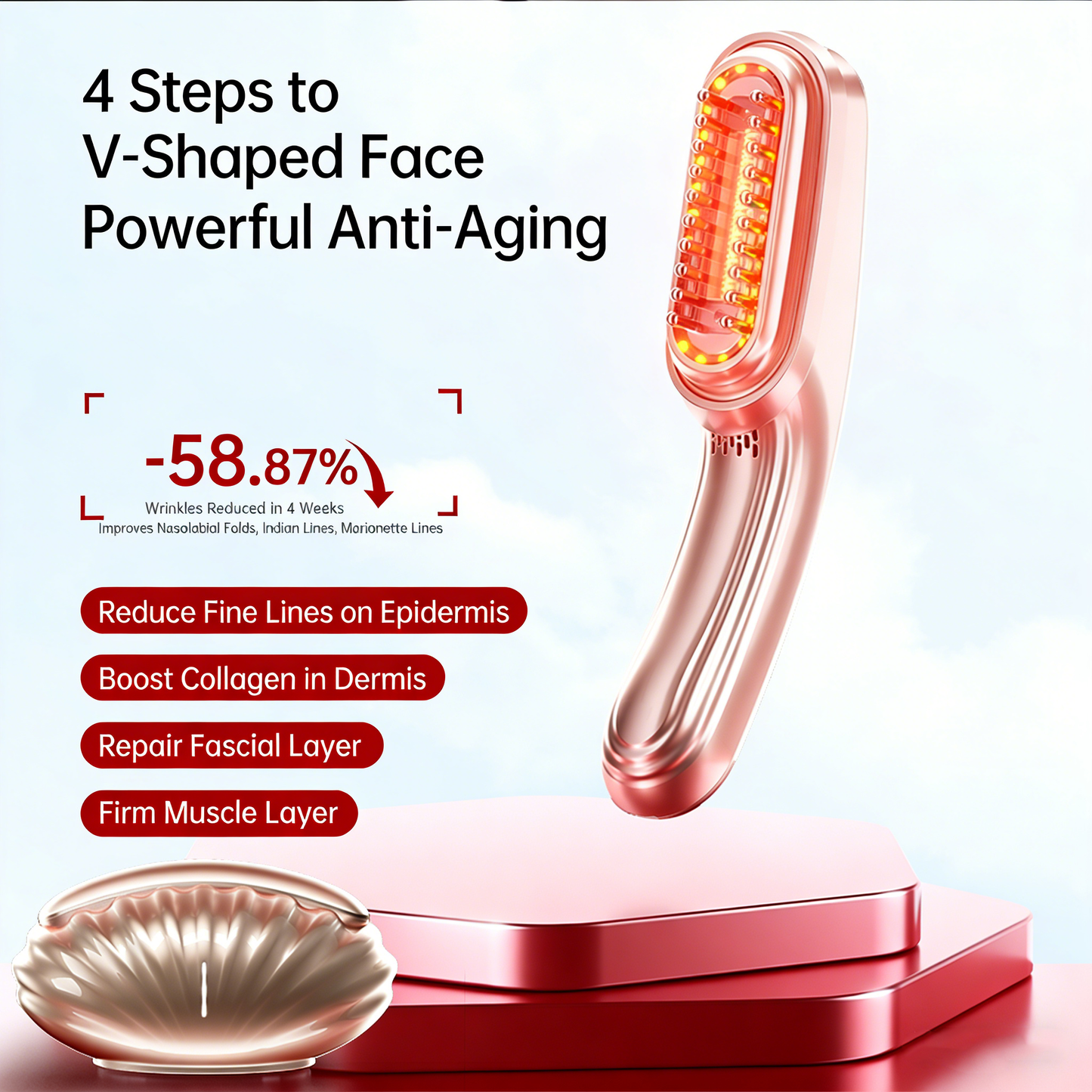 Photonic Supermodel Knife Beauty Instrument