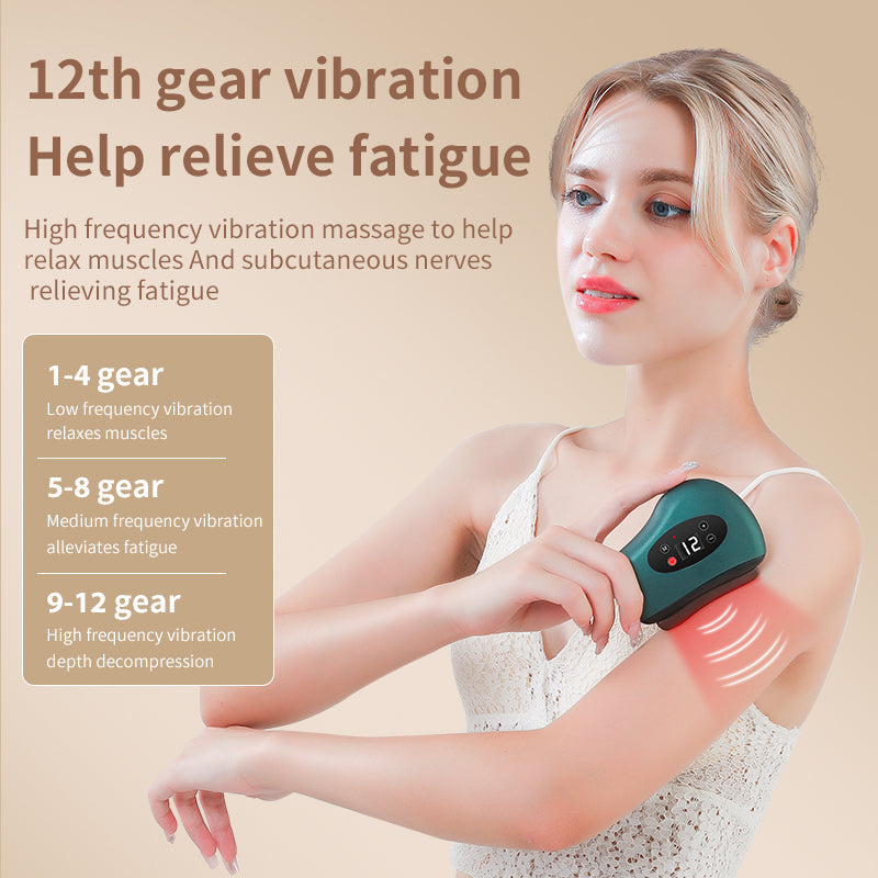 Intelligent facial lifting and shaving beauty instrument, meridian brush massage device, scraping instrument