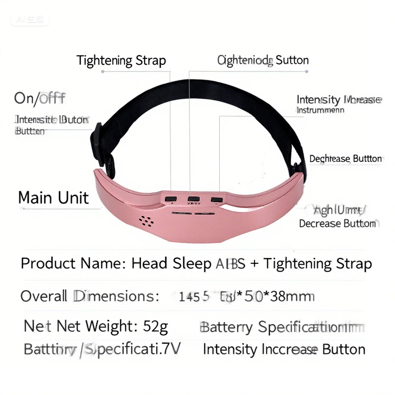 Head massager, pulse-type forehead and head massage device for sleep aid