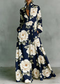 2026 Art Color Block Long Maxi Dress