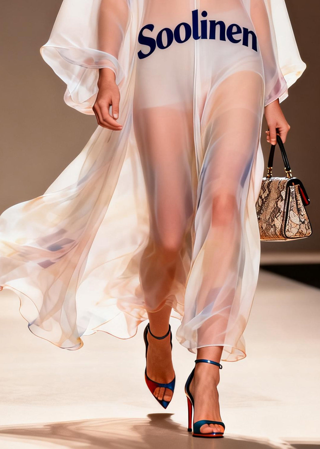 Bohemian White Oversized Sheer Chiffon Beach Dresses Summer