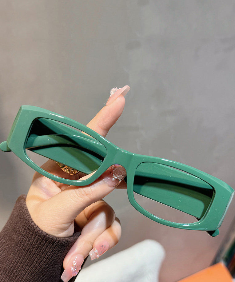 Boho Rose Resin Graphic Sunglasses