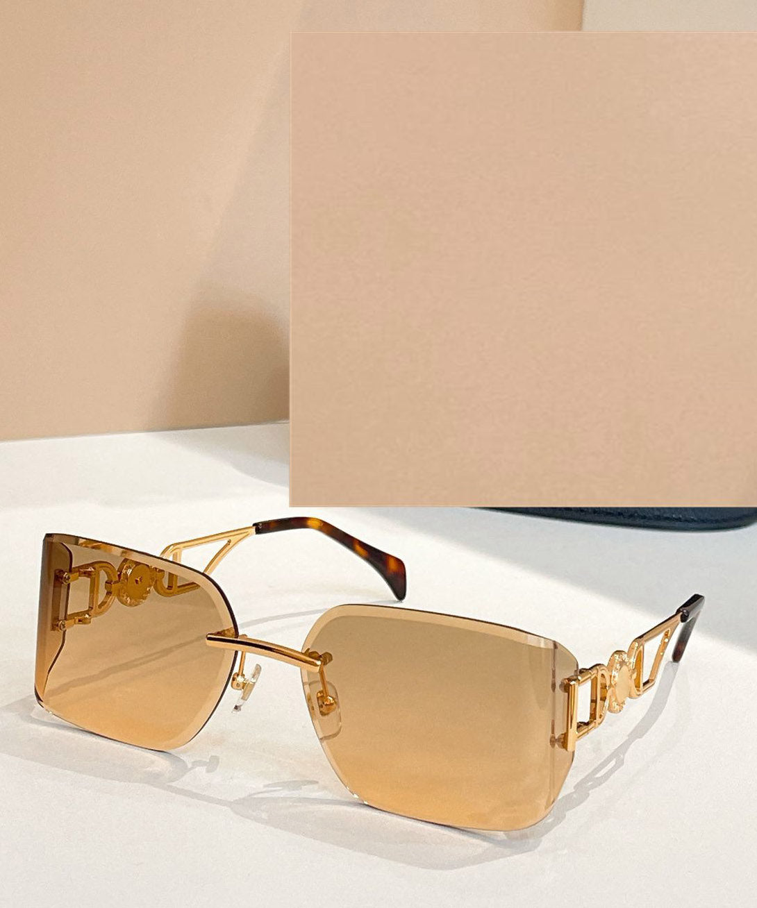 Fashion Colour 1 Metal Alloy Square Sunglasses