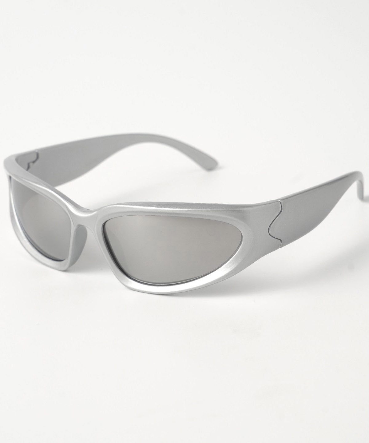 Men Silk Resin UV Protection Cat Eyes Sunglasses