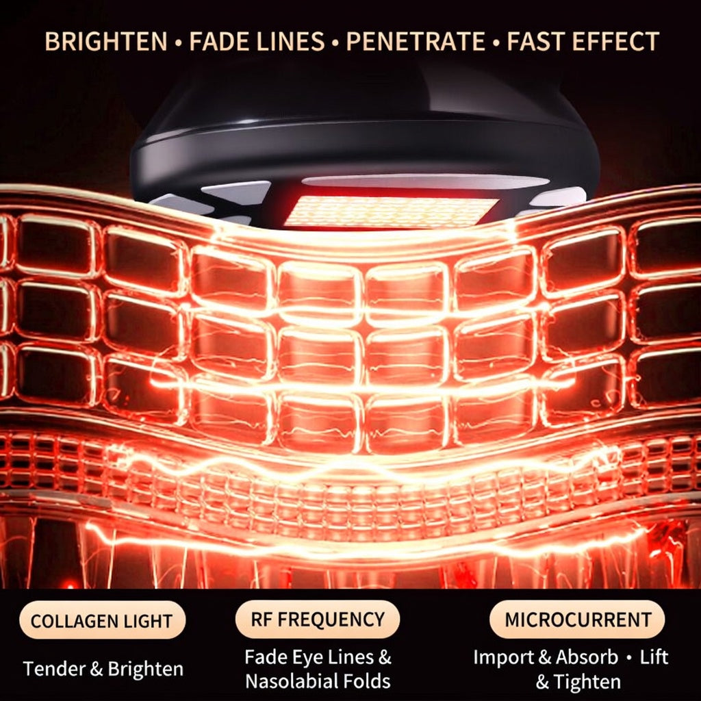 Big Iron Home Facial Beauty Device: Skin-Brightening RF Machine