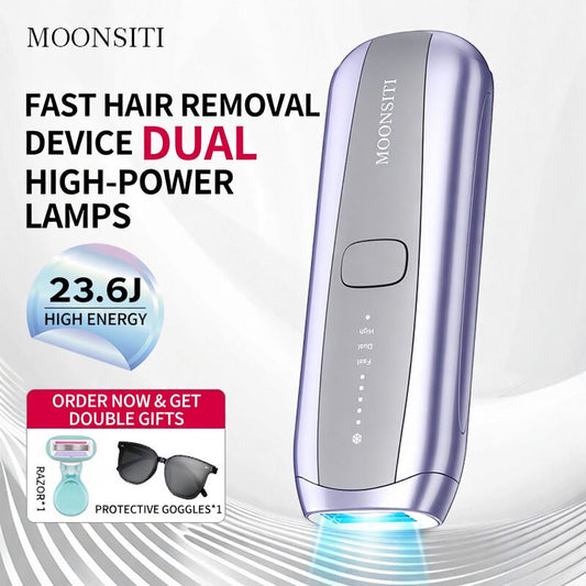 Dual-tube Laser Full-Body Pain-Free Hair Removal System